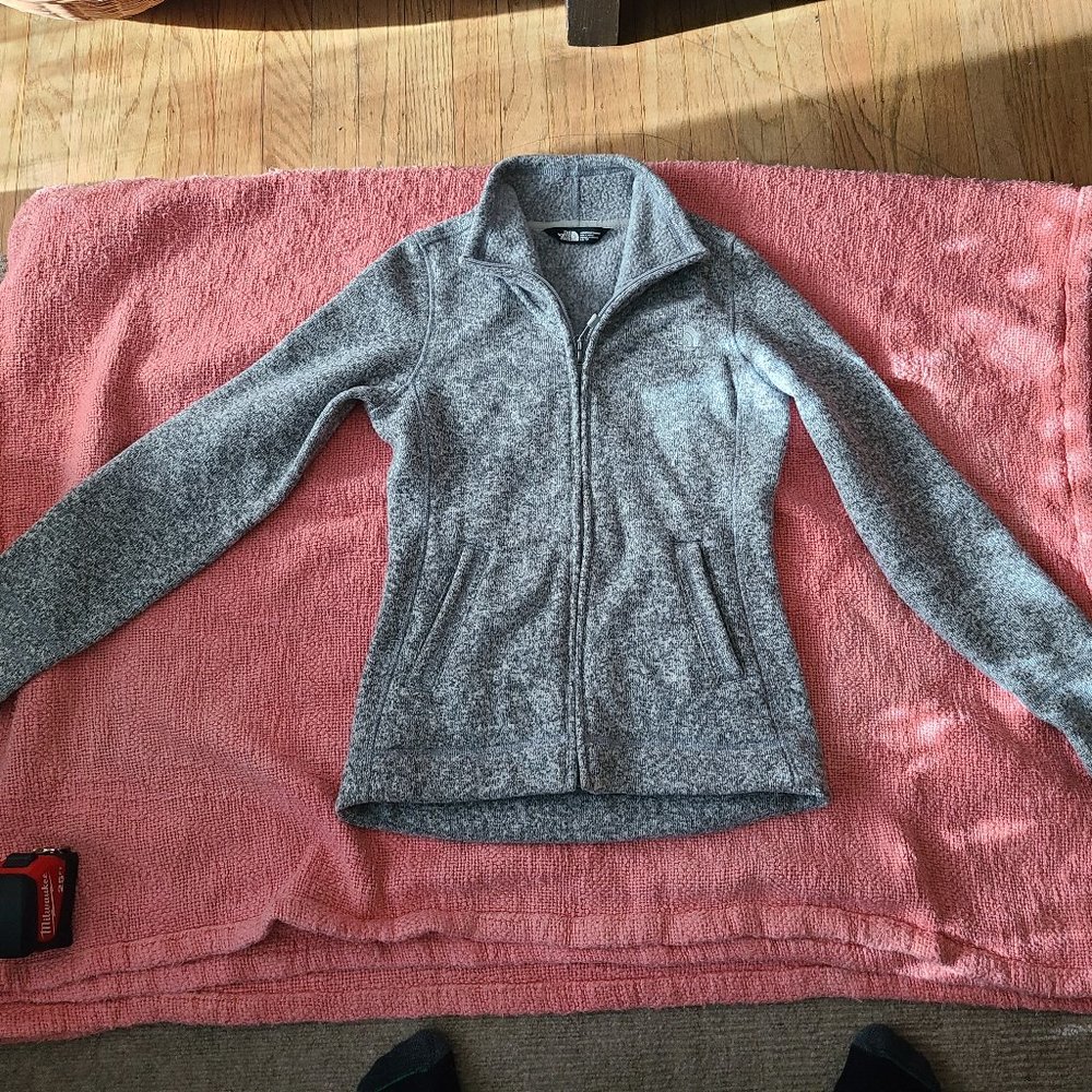 The North Face Fleece sweater jacket